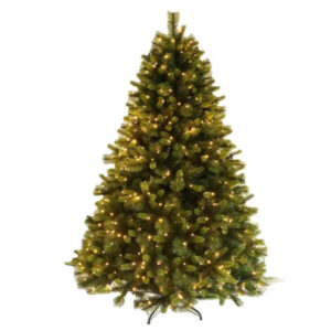 EC-CT201 Christmas Tree 180CM Decoration PE&PVC mixed hinged with LED