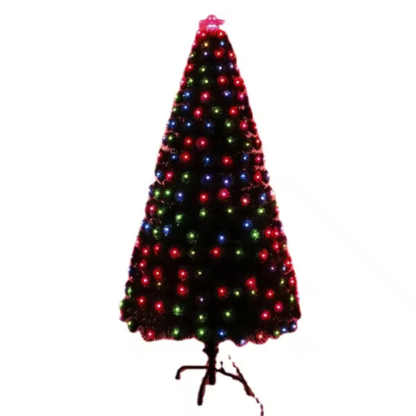 EC-CT501 PVC fiber decorative LED light optic Christmas tree with LED - Image 3